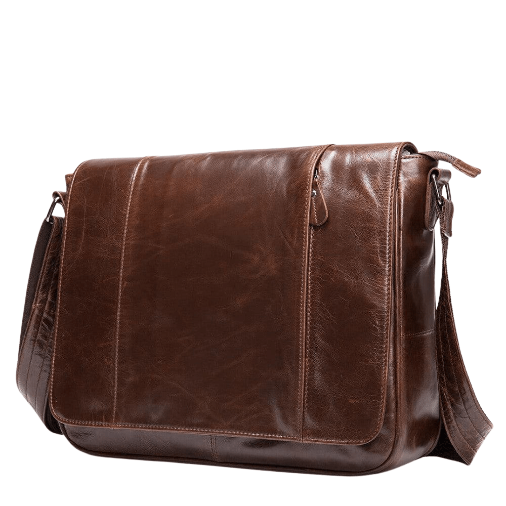 Bolsa Carteiro Masculina de Couro Urbano - Zerifo
