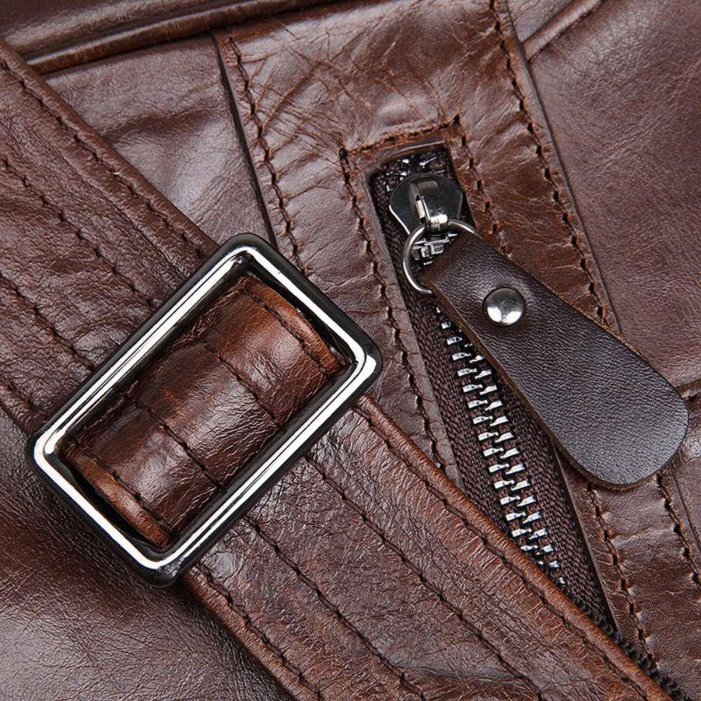 Bolsa Carteiro Masculina de Couro Urbano - Zerifo