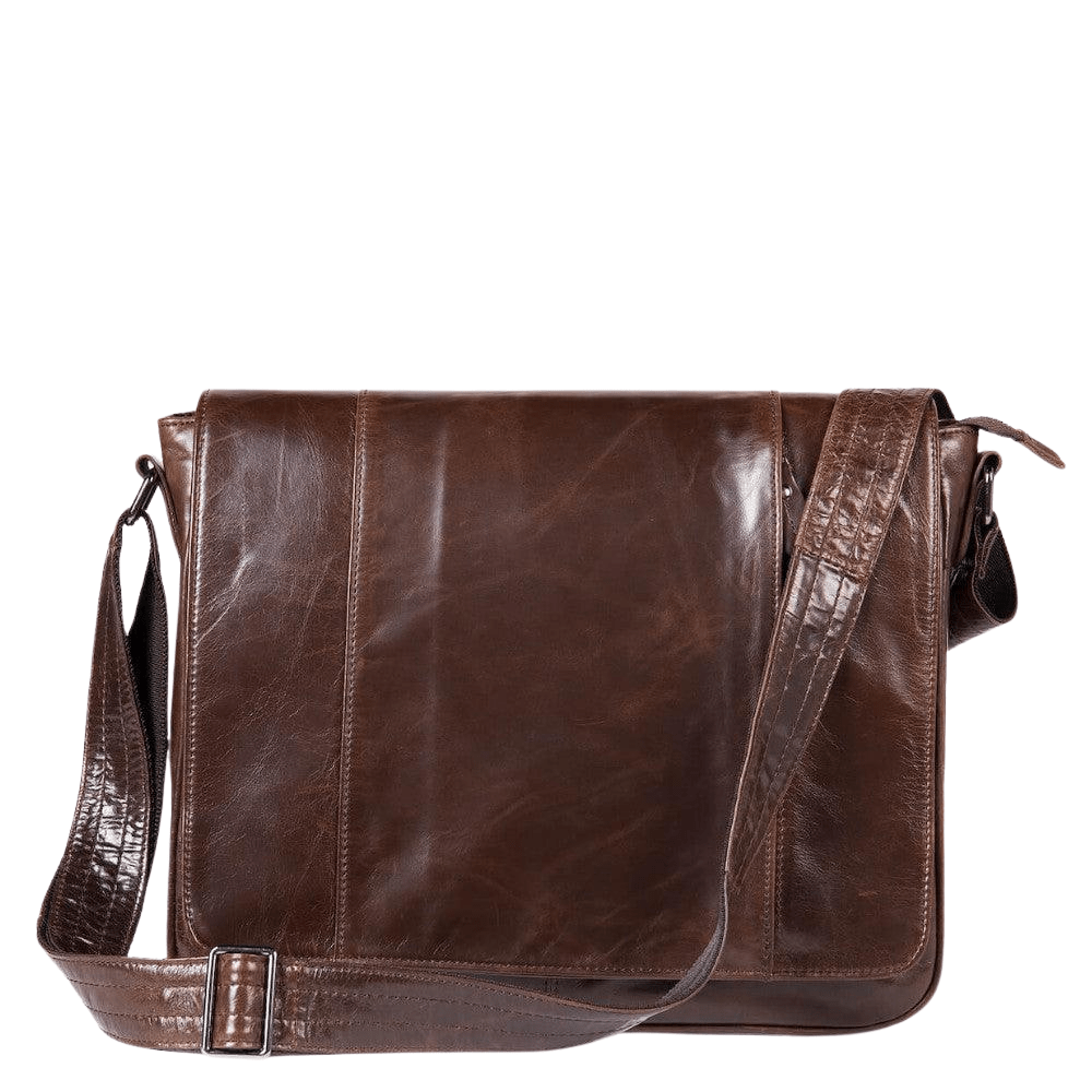 Bolsa Carteiro Masculina de Couro Urbano - Zerifo