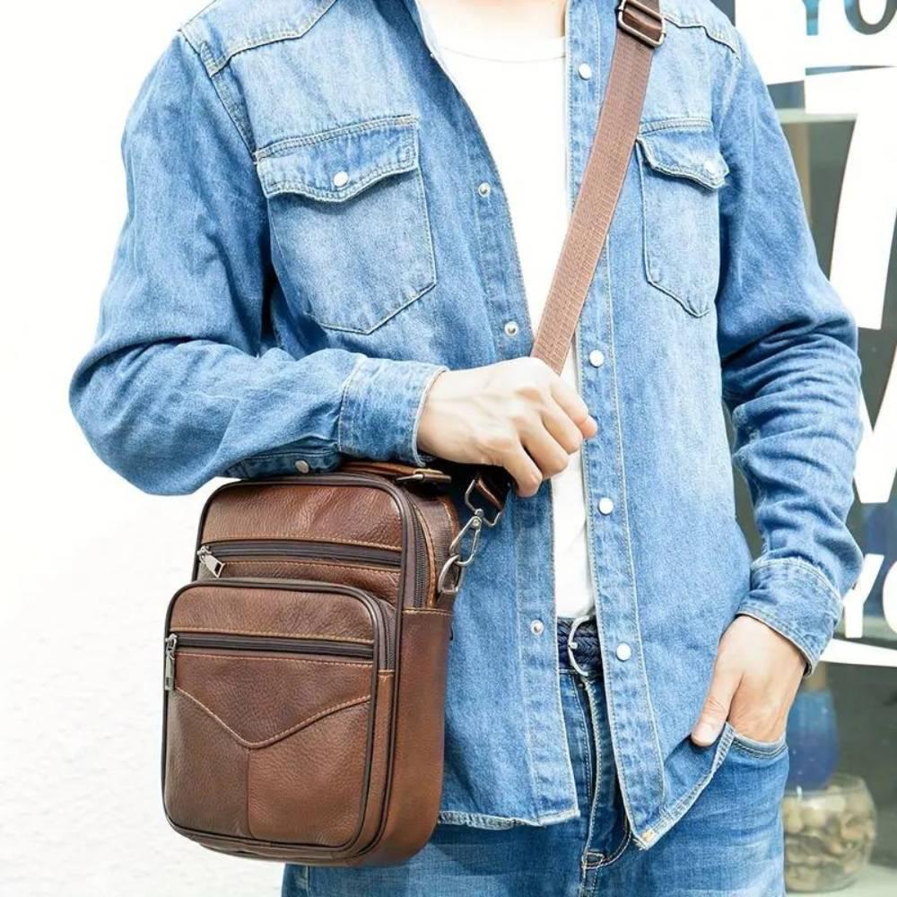 Bolsa Tiracolo Masculina Pristine - Zerifo