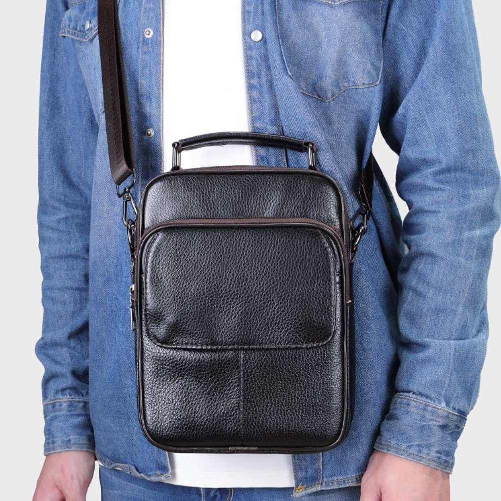 Bolsa Tiracolo Masculina Simple - Zerifo