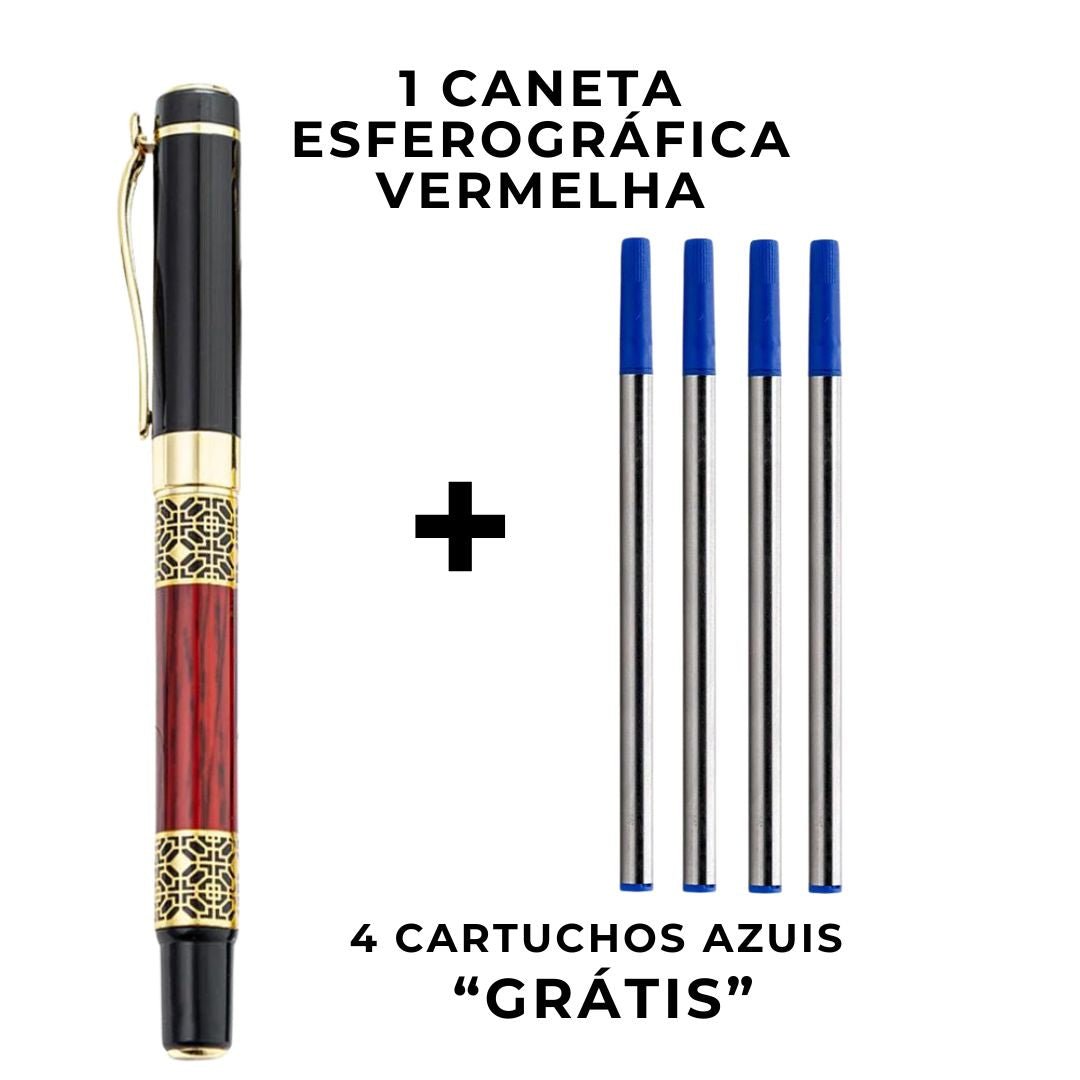 Caneta Esferográfica Retrô - Zerifo