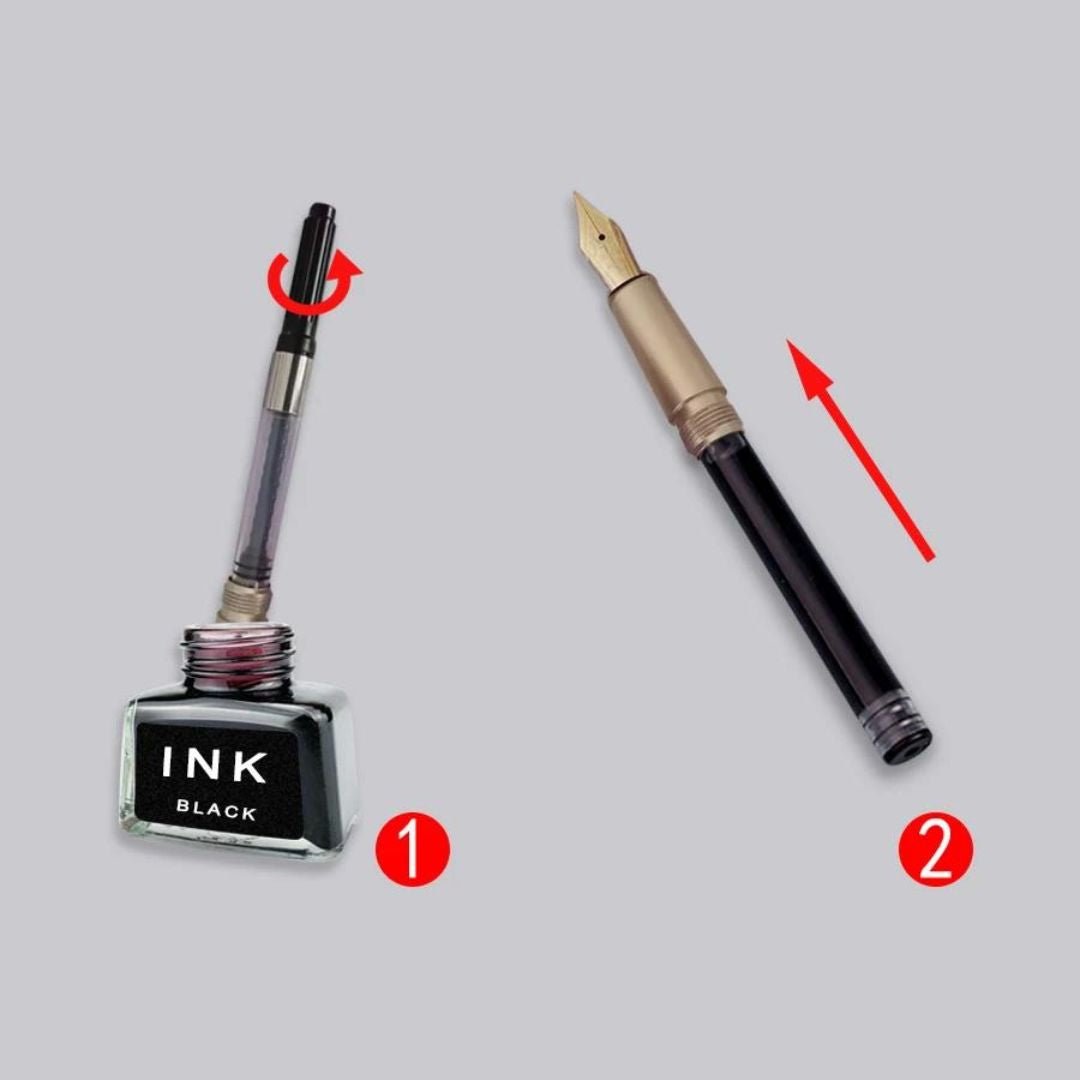 Caneta Tinteiro Personalizável de Luxo - Zerifo
