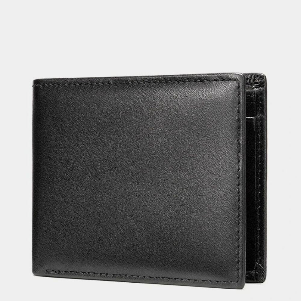 Carteira Masculina de Couro Casual Brocks - Zerifo