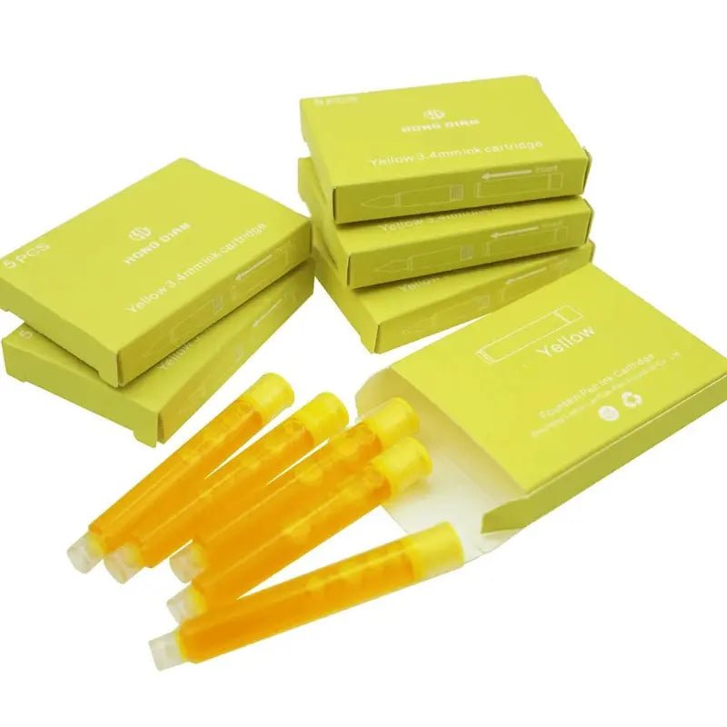 Cartuchos de Tinta Colorido Para Caneta Tinteiro - Zerifo