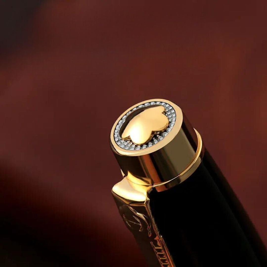 Conjunto de Canetas de Luxo Tríade de Ouro - Zerifo