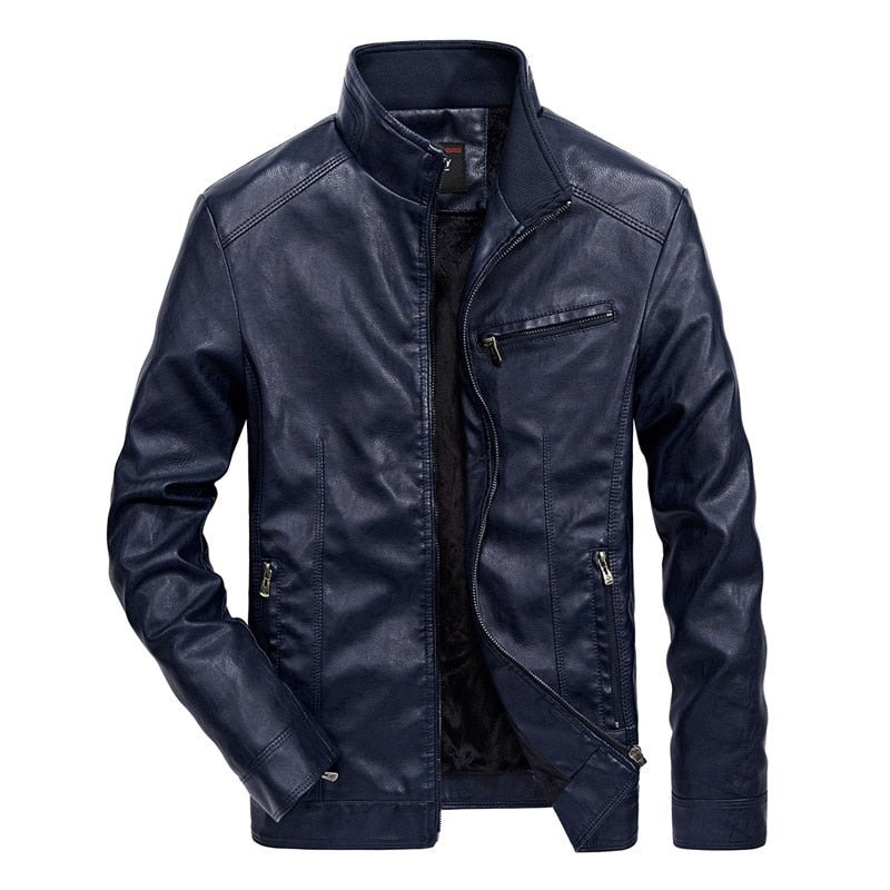Jaqueta de Couro Masculina Motoqueiro - Heritage Rider - Zerifo