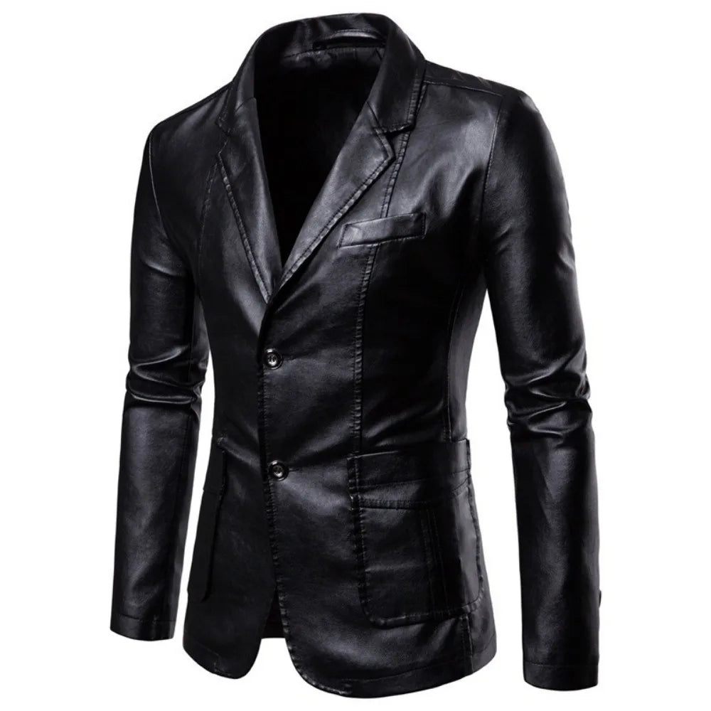 Jaqueta Masculina de Inverno em Couro - Heritage - Zerifo