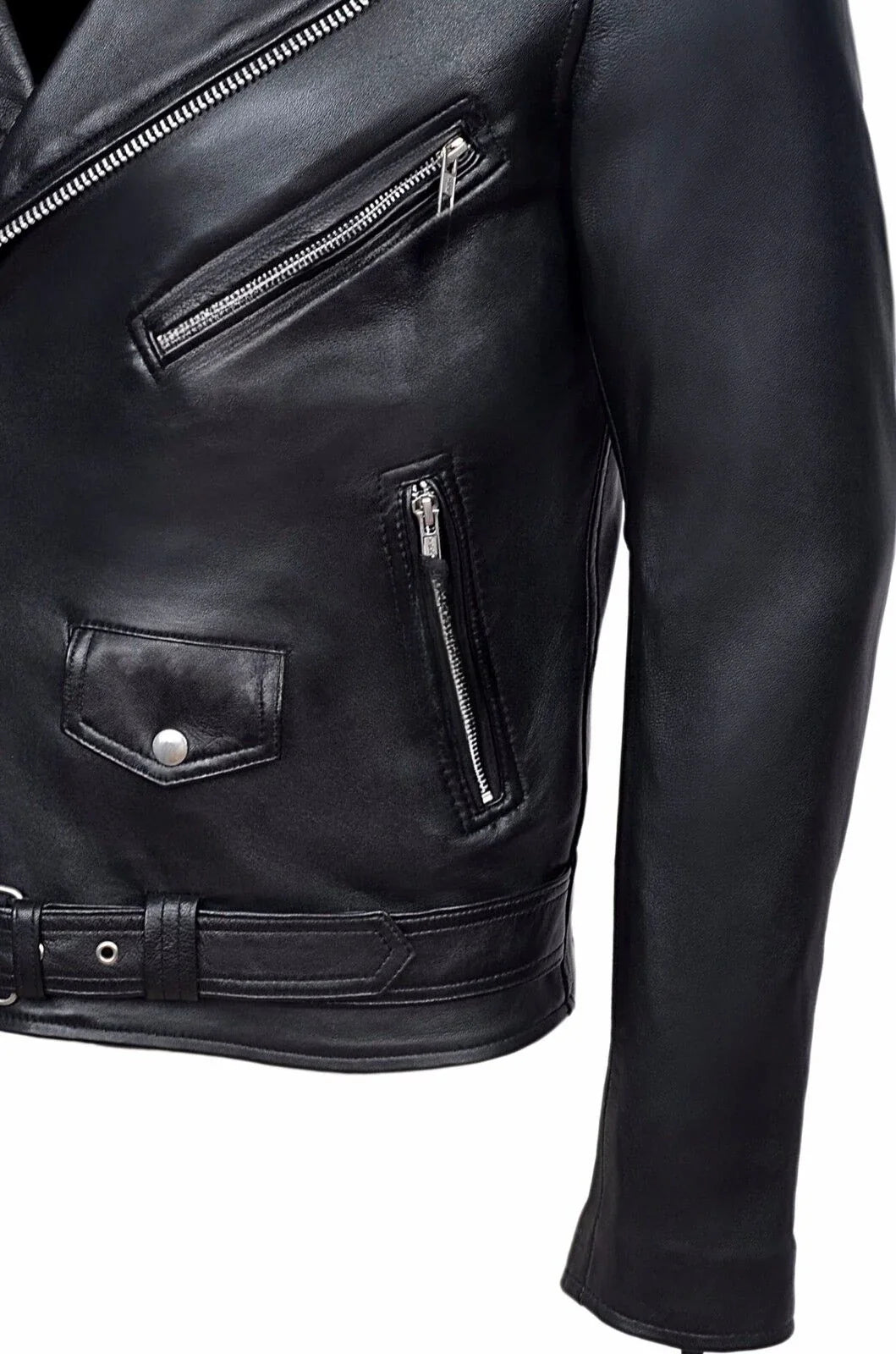 Jaqueta Masculina de Inverno em Couro - RetroMan - Zerifo