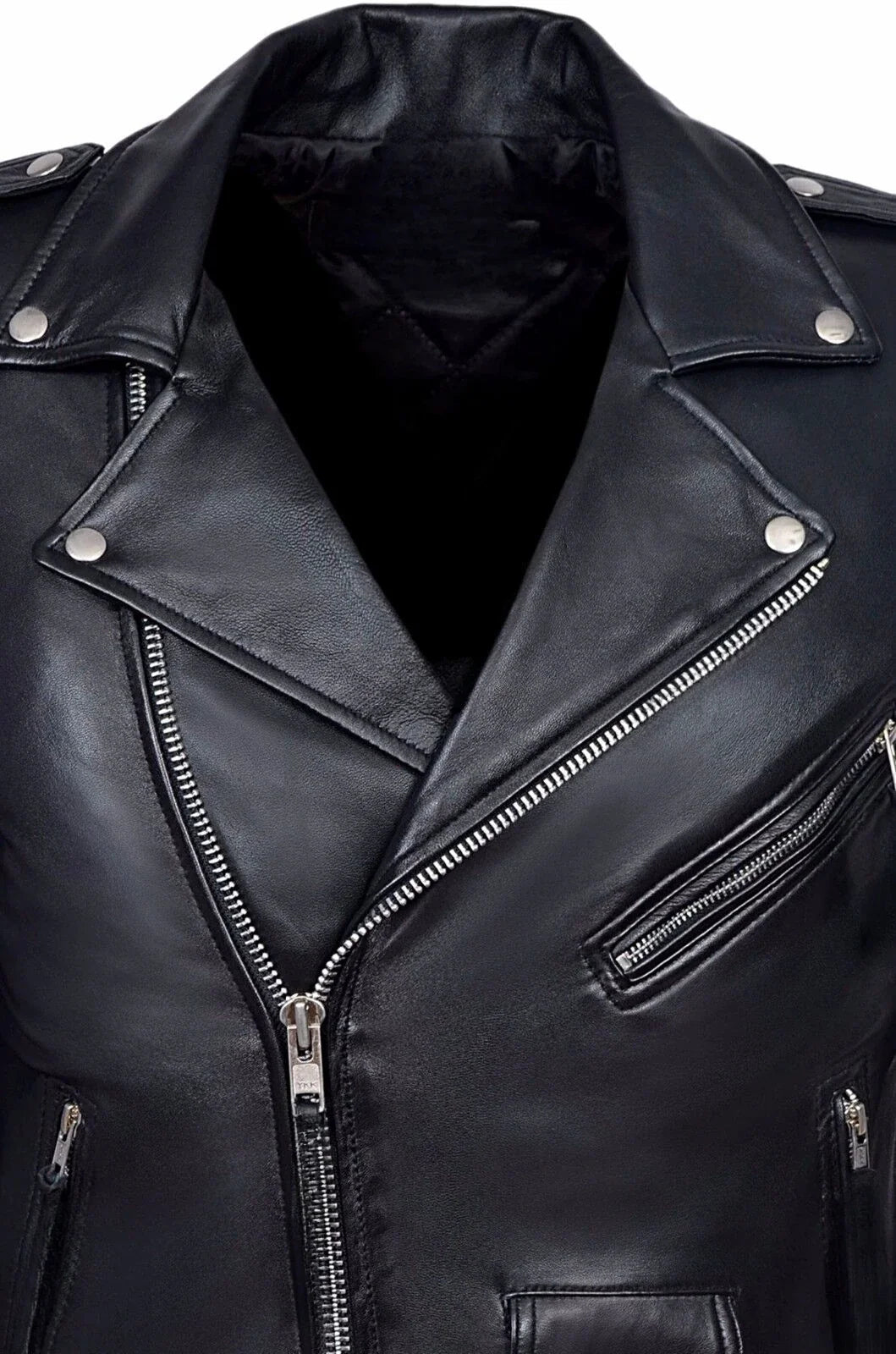 Jaqueta Masculina de Inverno em Couro - RetroMan - Zerifo