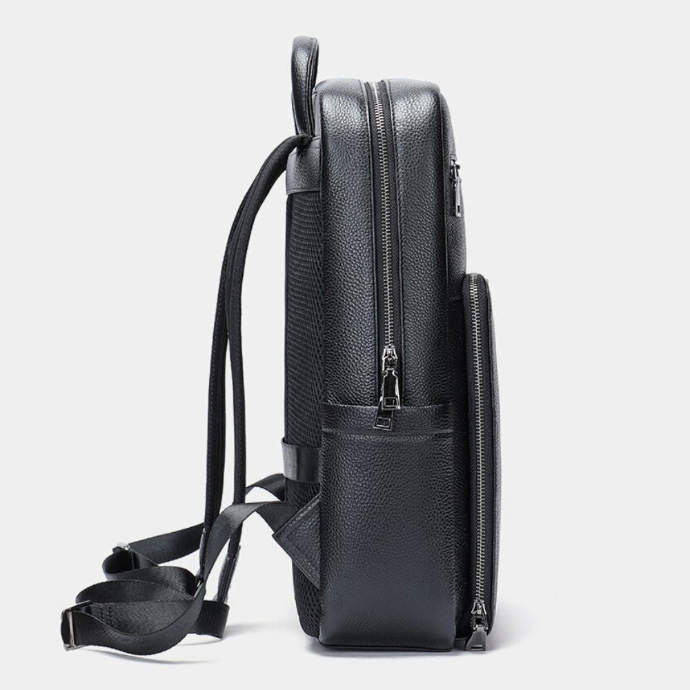 Mochila de Couro Work Para Notebook 15.6 Polegadas - Zerifo