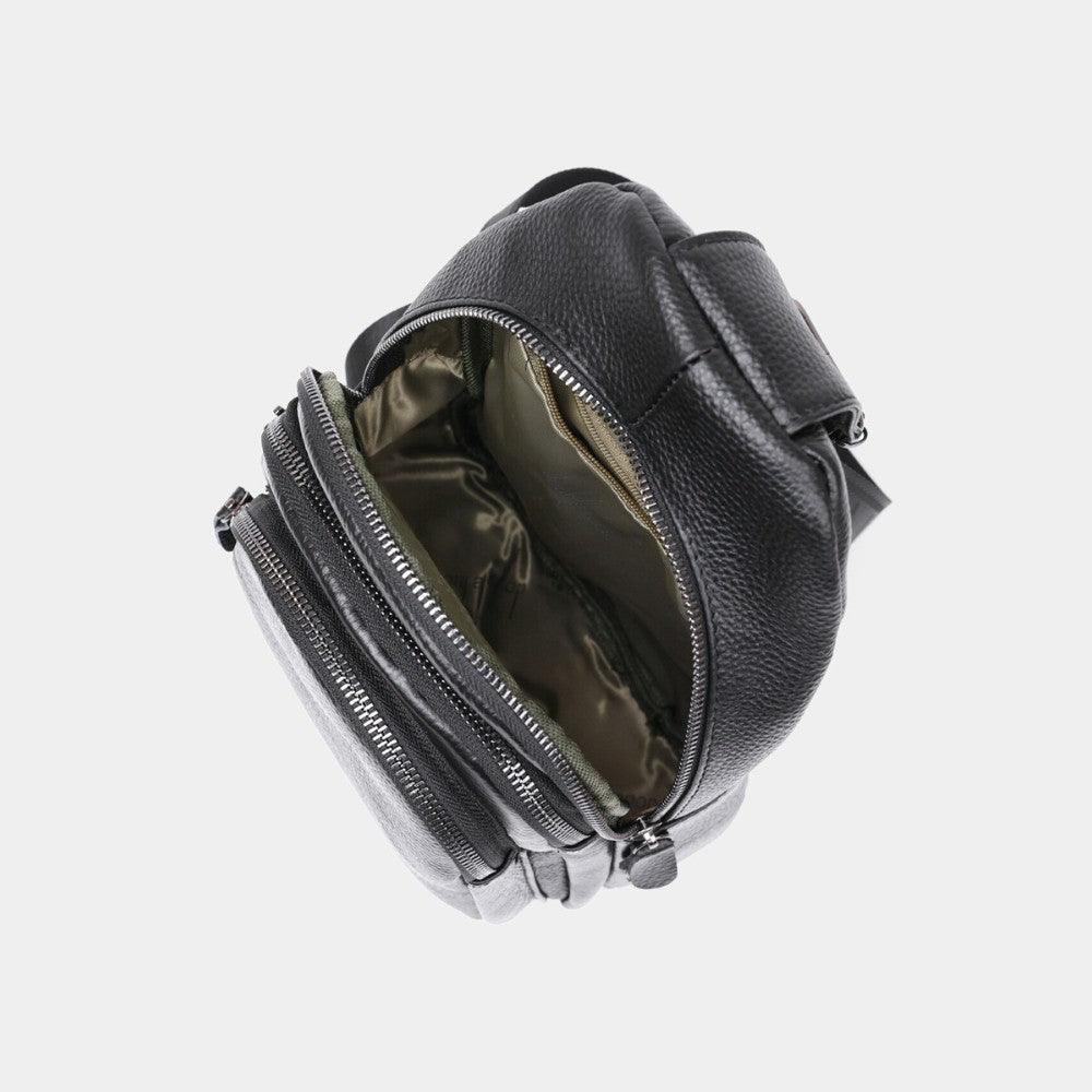 Shoulder Bag de Couro Noir Classic - Zerifo