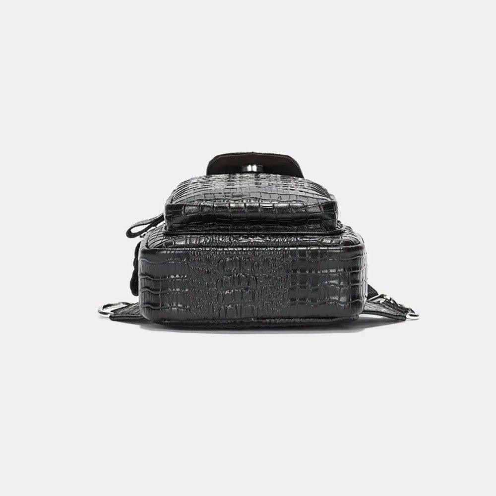 Shoulder Bag Masculina Crocodile - Zerifo