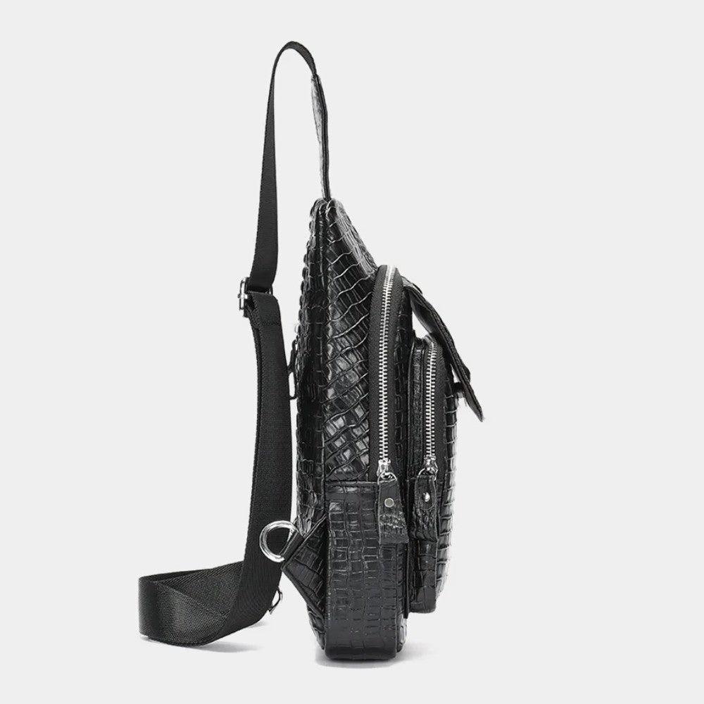 Shoulder Bag Masculina Crocodile - Zerifo