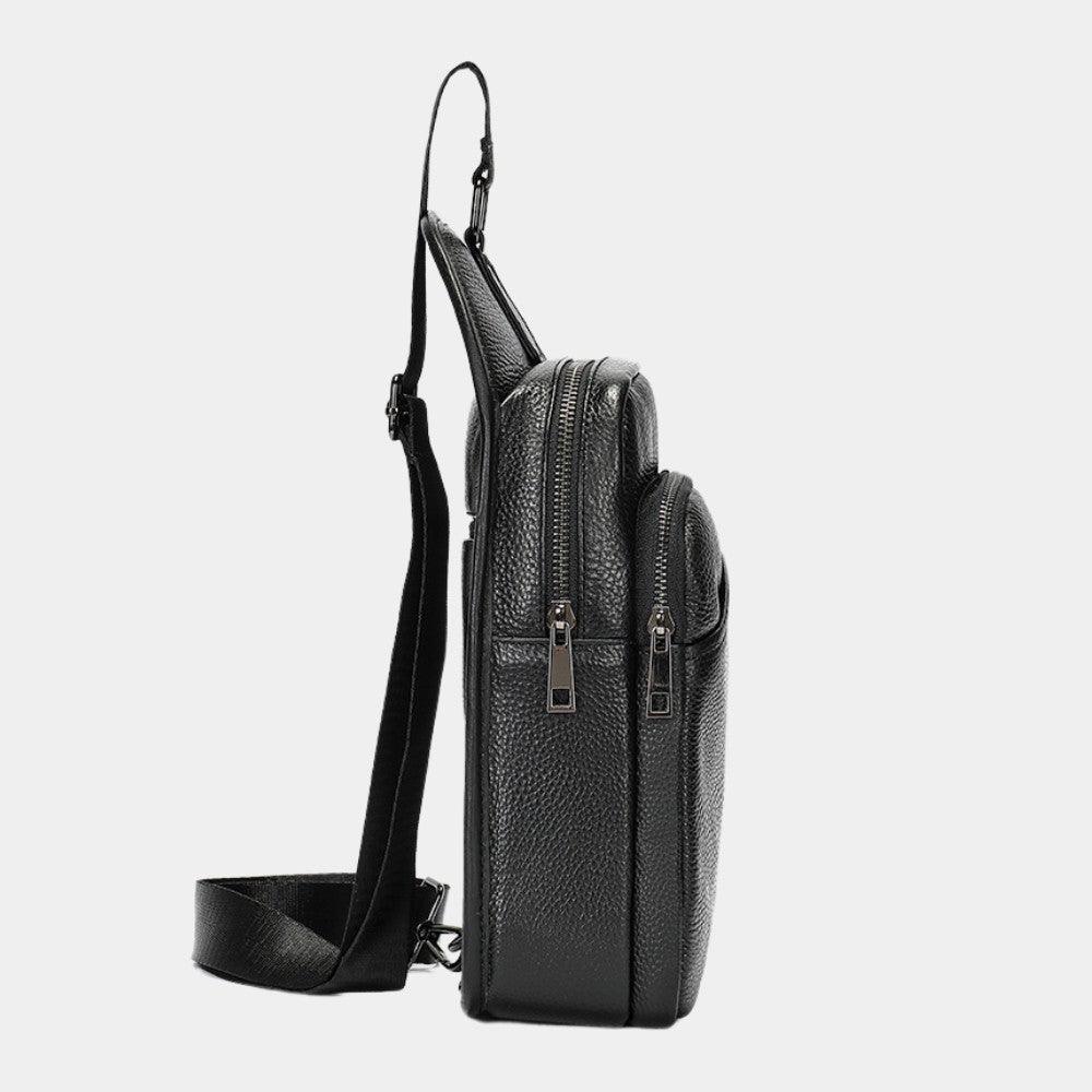 Shoulder Bag Masculina Midnight Elegance - Zerifo