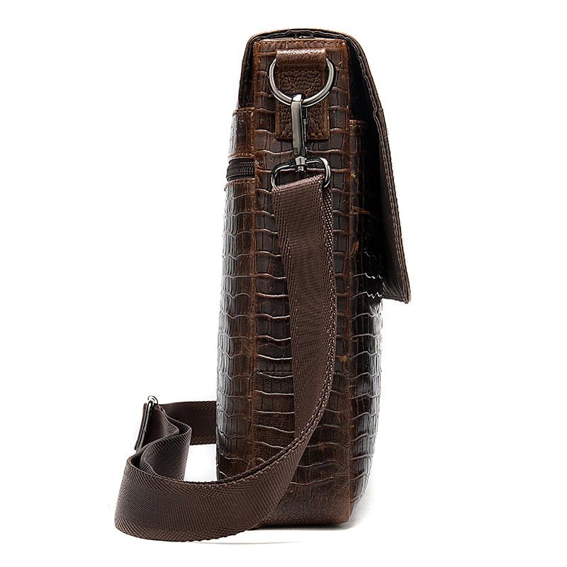 Bolsa Tiracolo Croco Testurizado - Zerifo