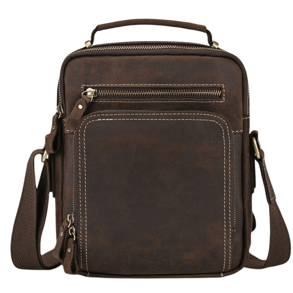 Bolsa Tiracolo de Couro Luxuos - Zerifo