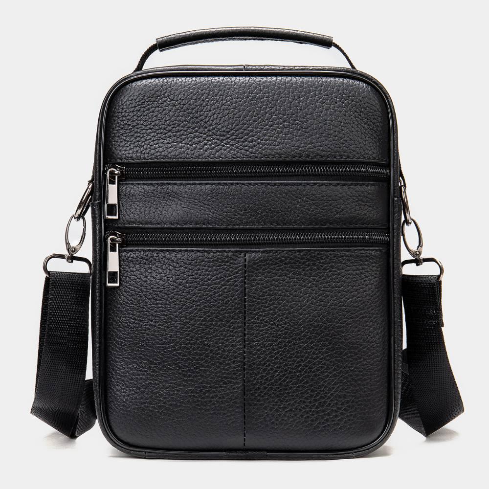 Bolsa Tiracolo de Couro Simple - Zerifo