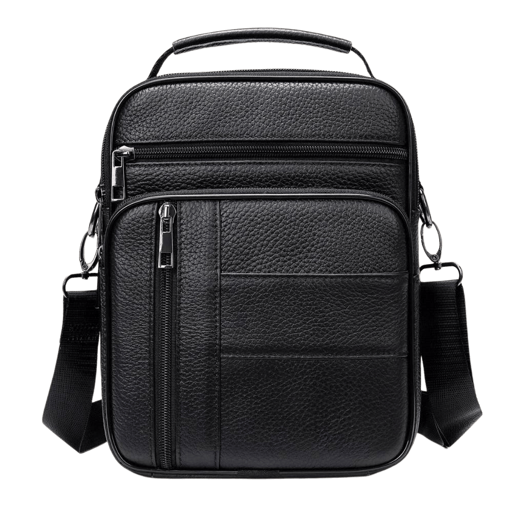 Bolsa Tiracolo de Couro Simple - Zerifo