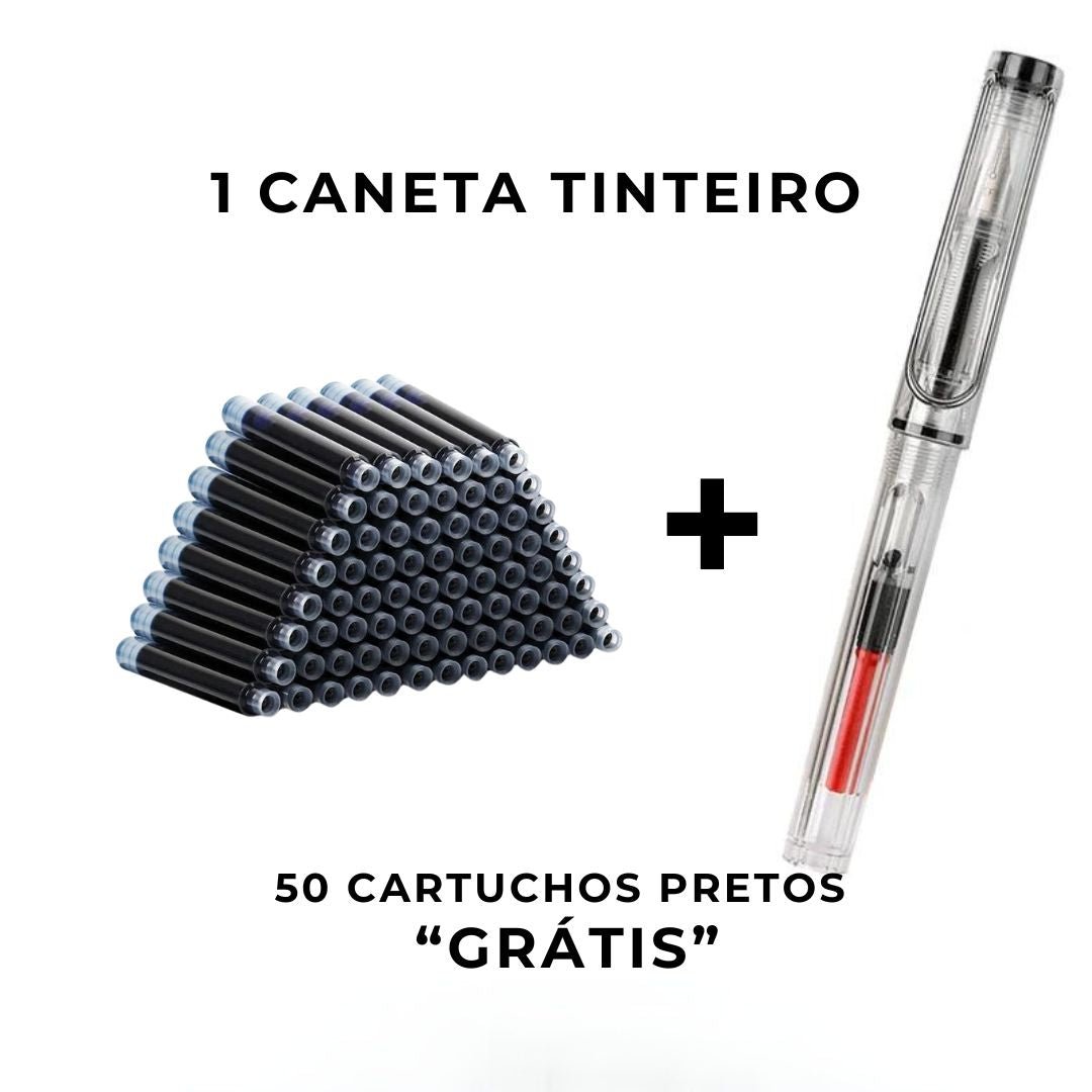 Caneta Tinteiro Translucida - Zerifo