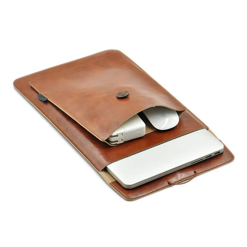 Capa de Couro para Tablet e MacBook - Zerifo