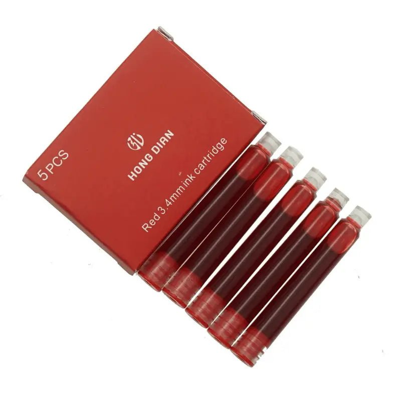 Cartuchos de Tinta Colorido Para Caneta Tinteiro - Zerifo