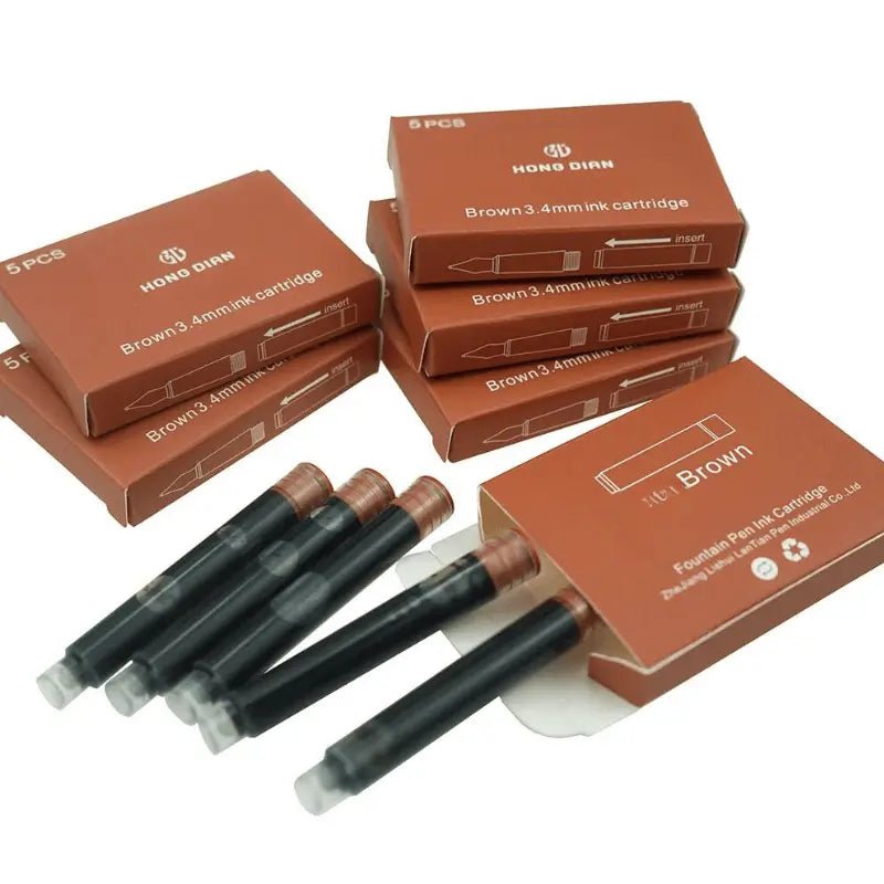 Cartuchos de Tinta Colorido Para Caneta Tinteiro - Zerifo