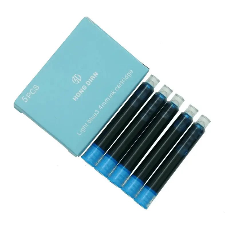 Cartuchos de Tinta Colorido Para Caneta Tinteiro - Zerifo