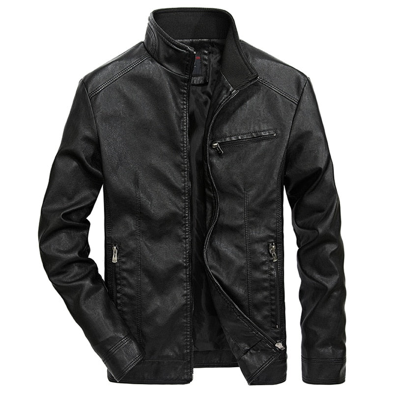 Jaqueta de Couro Masculina Motoqueiro - Heritage Rider - Zerifo