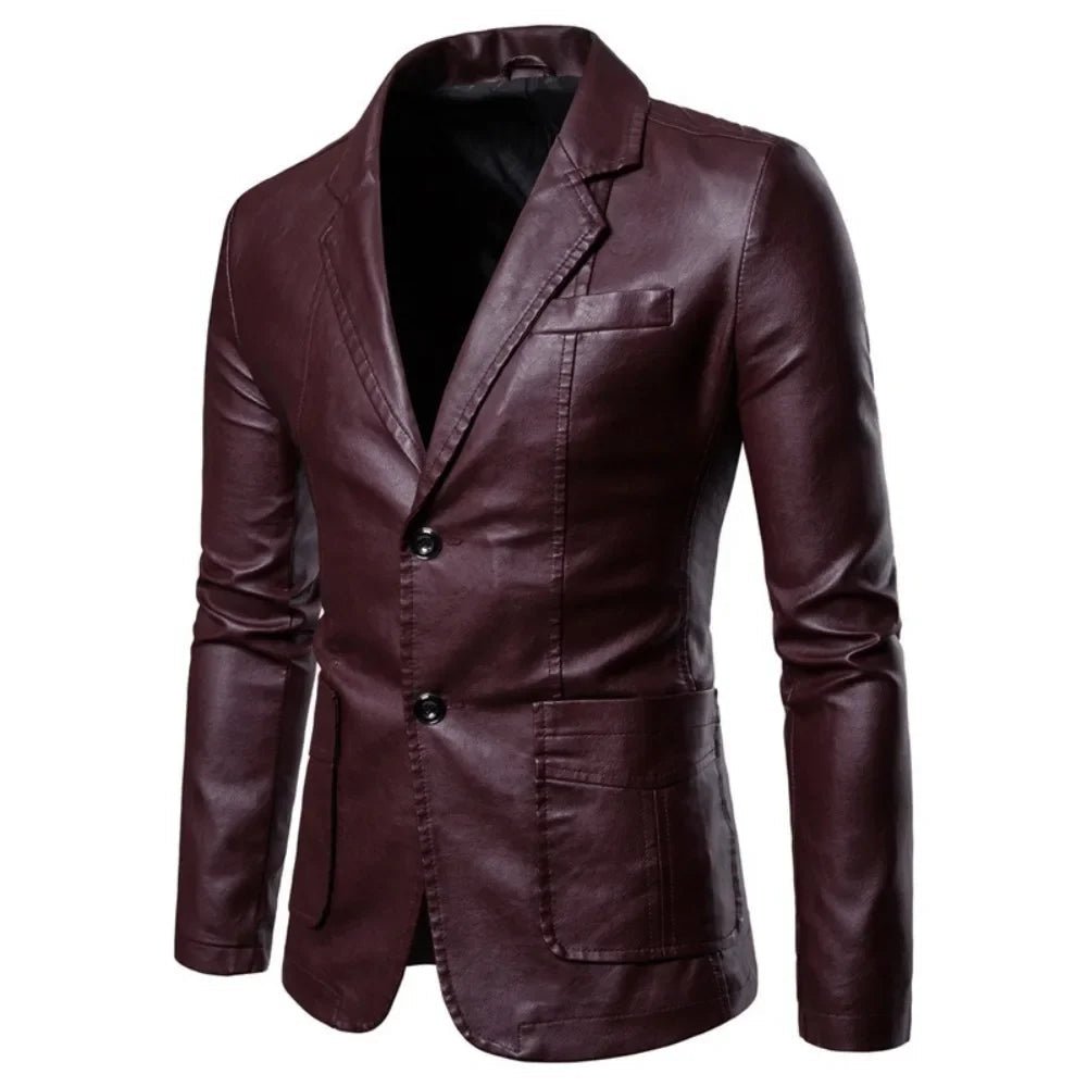 Jaqueta Masculina de Inverno em Couro - Heritage - Zerifo