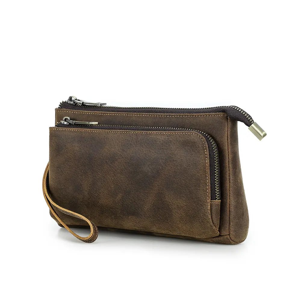Necessaire de Couro Voyage Slim - Zerifo