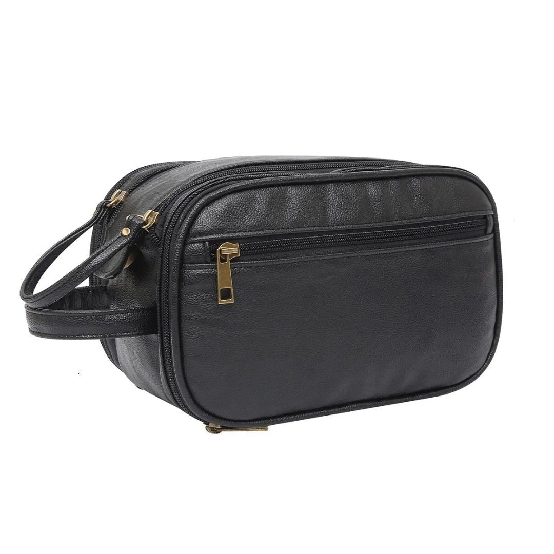 Necessaire de Viagem em Couro - Zerifo