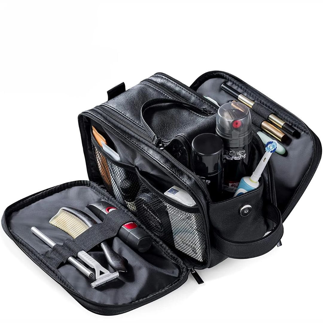 Necessaire de Viagem em Couro - Zerifo