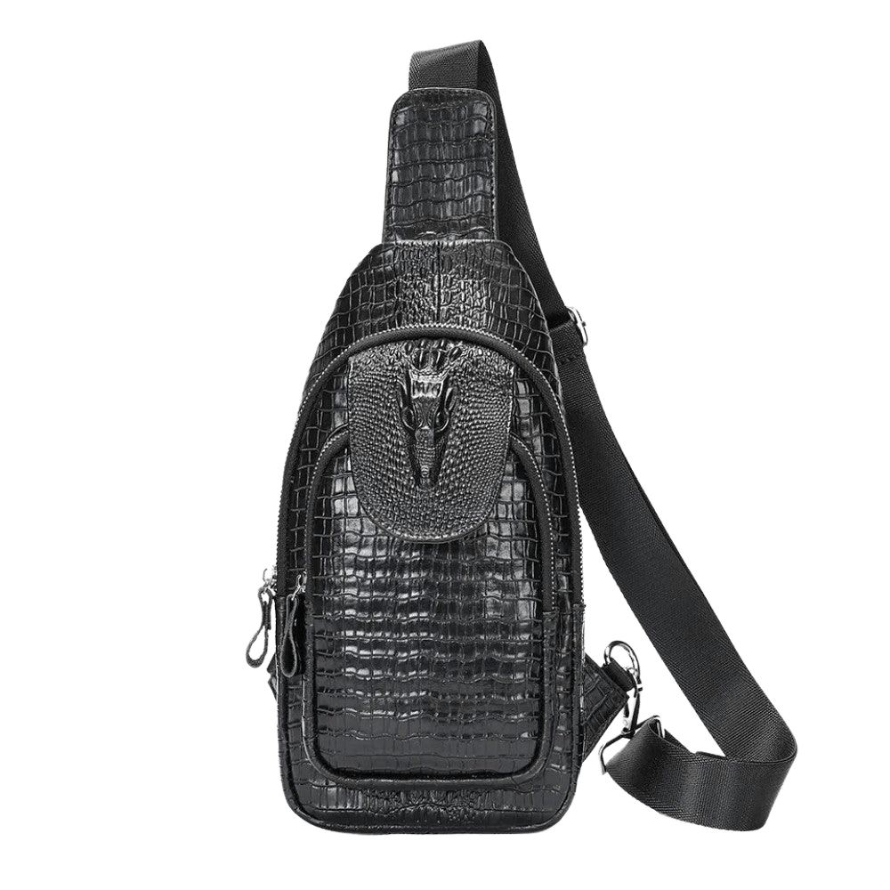Shoulder Bag Masculina Crocodile - Zerifo