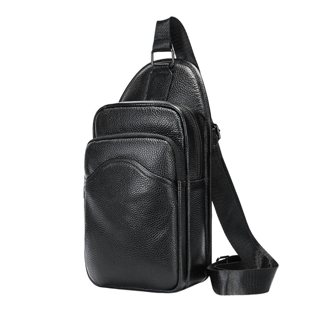 Shoulder Bag Masculina Midnight Elegance - Zerifo